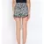 Wild Print Nightwear Women Shorts