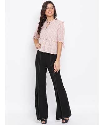 Beige Dobby Women Top 2