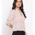 Beige Dobby Women Top