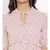 Beige Dobby Women Top