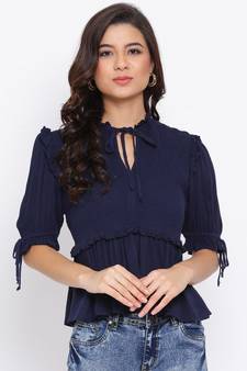 Ocean Dobby Women Top