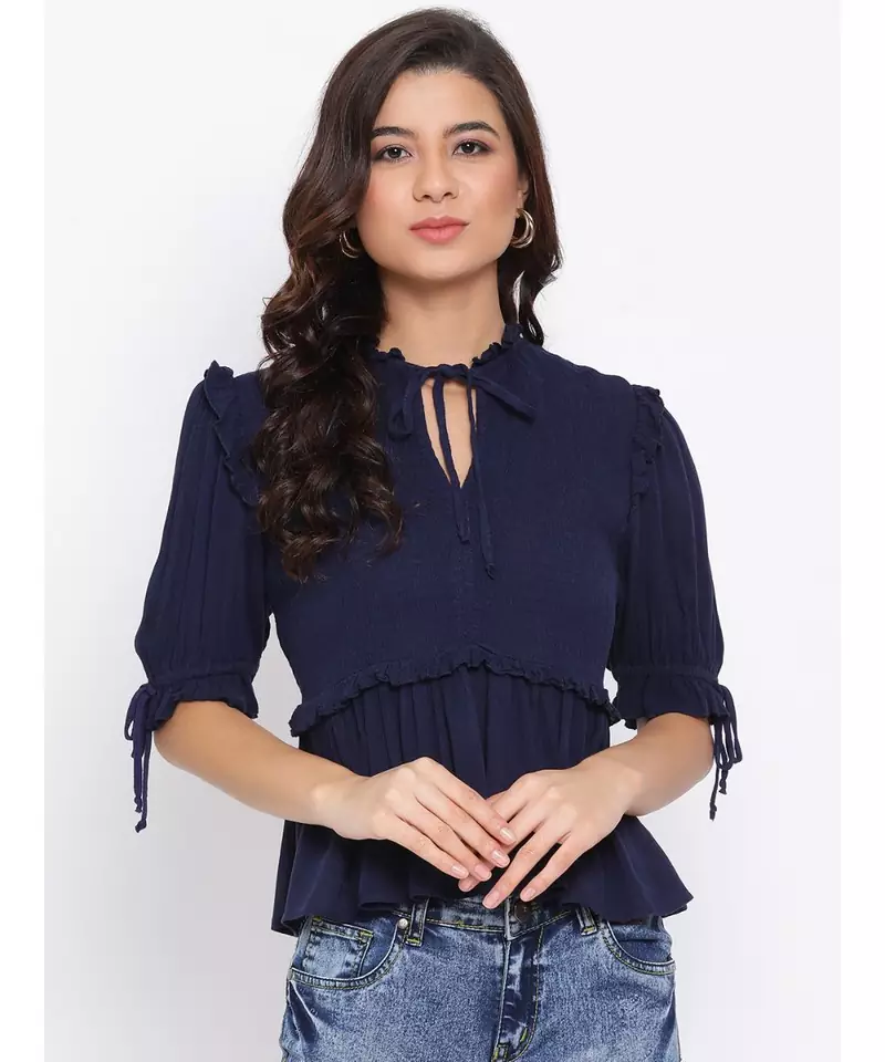 Ocean Dobby Women Top