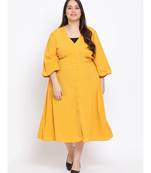 Sunset Pin Maxi Plus Size Women Dress