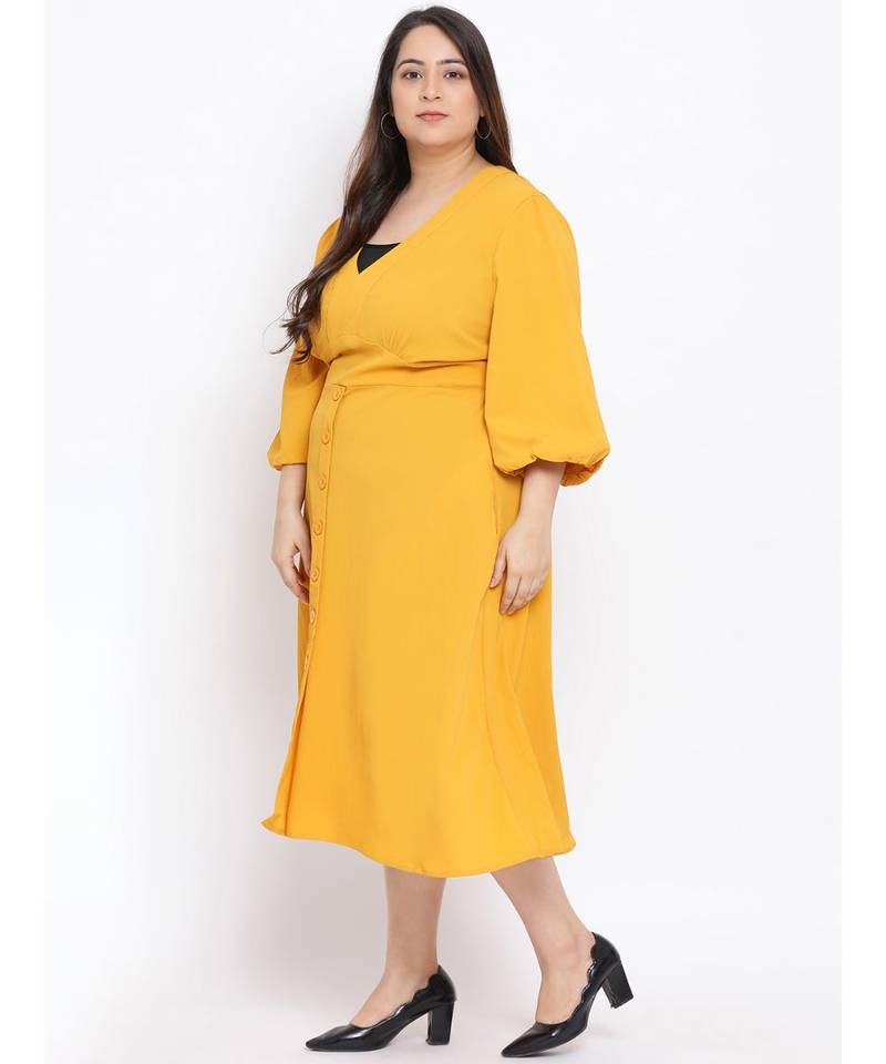 Sunset Pin Maxi Plus Size Women Dress