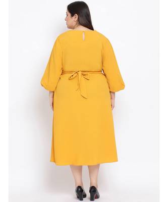 Sunset Pin Maxi Plus Size Women Dress 4