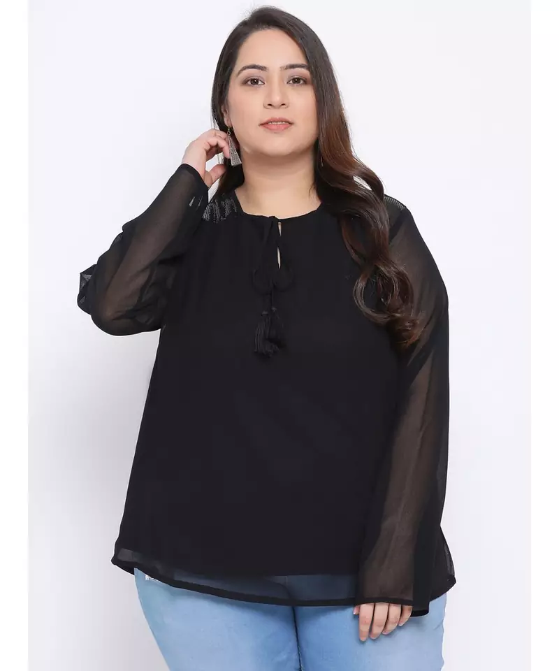 Grey Dorm Plus Size Women Top