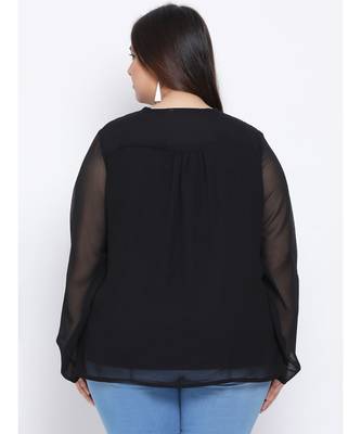 Grey Dorm Plus Size Women Top 4