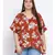 Floral Merry Plus Size Women Tunic