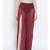 Wine Ballad Slit Beachwear Pant