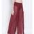 Wine Ballad Slit Beachwear Pant