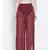Wine Ballad Slit Beachwear Pant