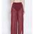 Wine Ballad Slit Beachwear Pant