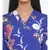 Flowery Diamond Midi Women Dress
