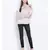 Shimmer Besotted Style Collar Women Tie Top