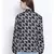 Block Chain Belfort Style Collar Women Tie Top