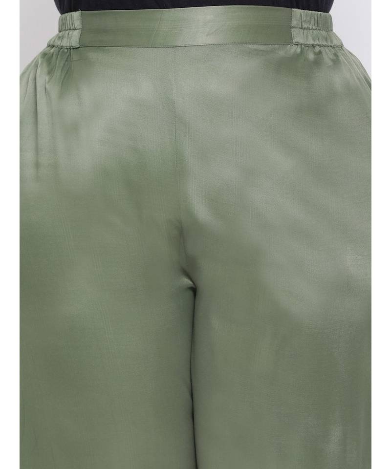 Green Nora Plus Size Women Pant