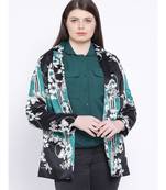 Floral Patrick Women Plus Size Blazer