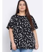 Abstract Tunnel Plus Size Women Top