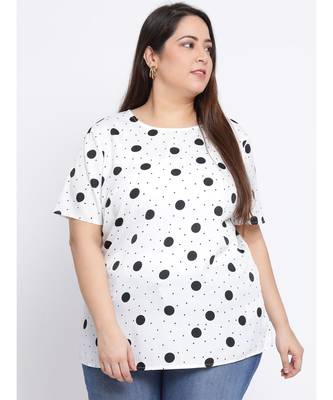 Polka Bella Plus Size Women Top 1