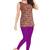 Salwar Studio Women's N.Magenta Cotton Lycra stretchable Ankle Length Leggings