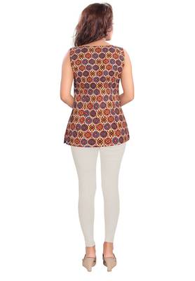 Salwar Studio Women's Off-White Cotton Lycra stretchable Ankle Length Leggings 2
