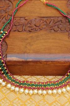 Multicolor agate necklaces