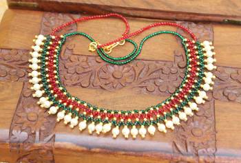 Multicolor agate necklaces 1