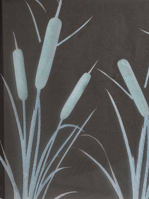Black printed organza saree with blouse 4
