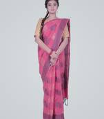 Semi Silk Banarasi Meena Saree