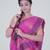Semi Silk Banarasi Meena Saree