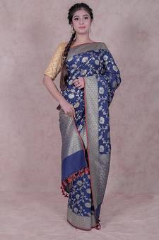 Kataan Silk Banarasi Saree