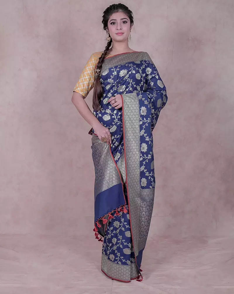 Kataan Silk Banarasi Saree