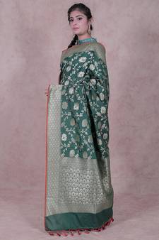 Kataan Silk Banarasi Saree