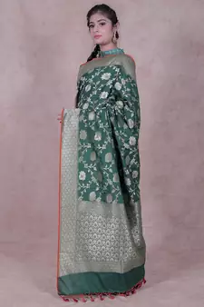 Kataan Silk Banarasi Saree