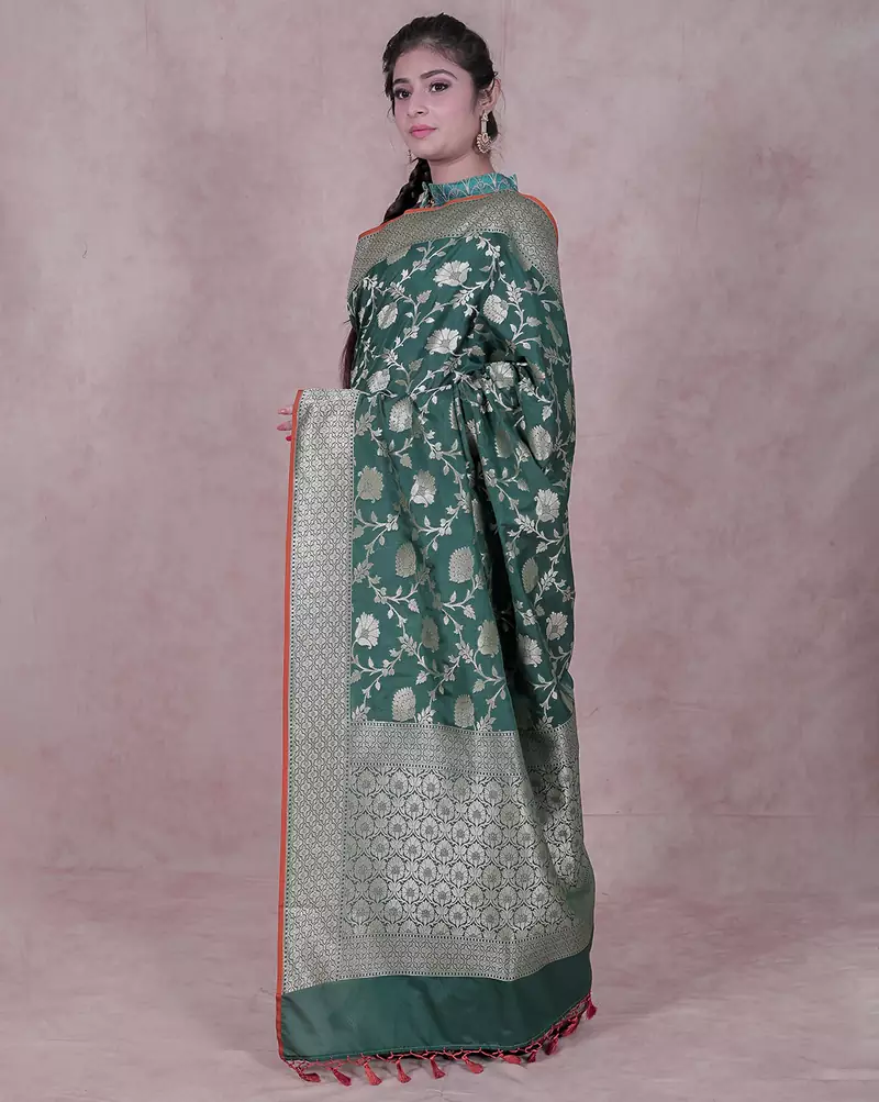 Kataan Silk Banarasi Saree
