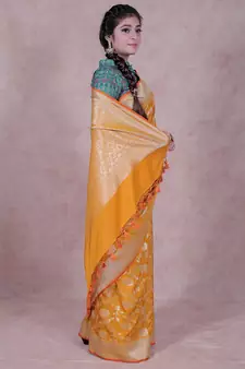 Kataan Silk Banarasi Saree
