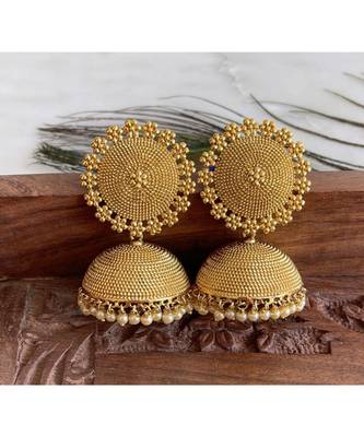 Beautiful Antique Big Jhumkka   Dj07713 2