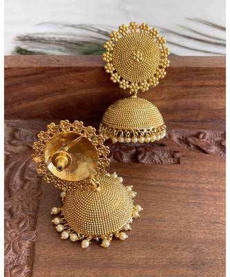 Beautiful Antique Big Jhumkka   Dj07713 3
