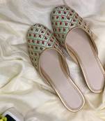 stylish and fancy ladies mules footwear