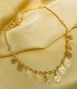 Gold necklaces