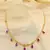 Pink necklaces