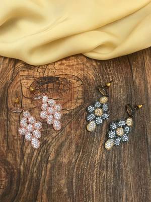 White earrings 1