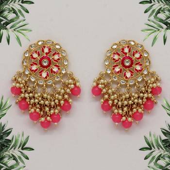 Pink danglers-drops 1