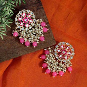 Pink danglers-drops 2