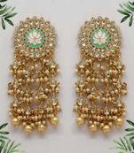 Green danglers-drops