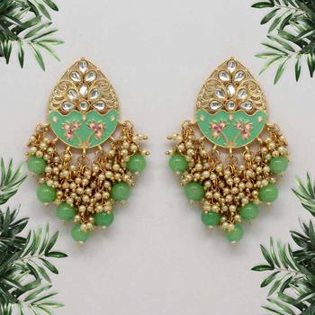 Green danglers-drops 1