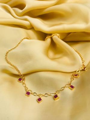 Pink necklaces 1