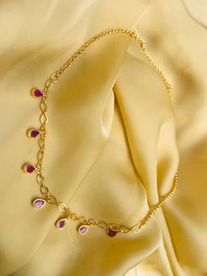 Pink necklaces 3