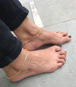 White anklets