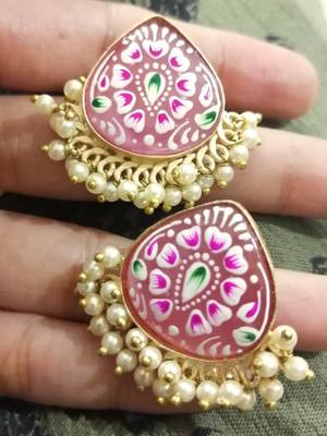 White earrings 2